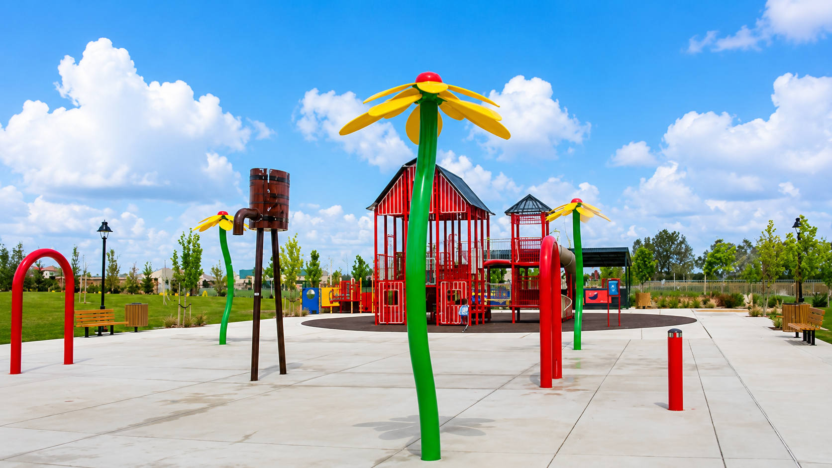 Neighborhood Parks and Water Play